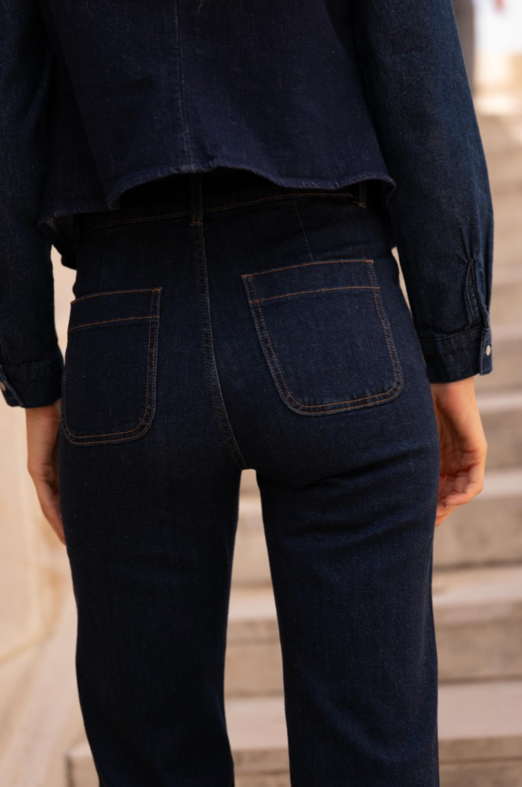 Jeans ELENA brut