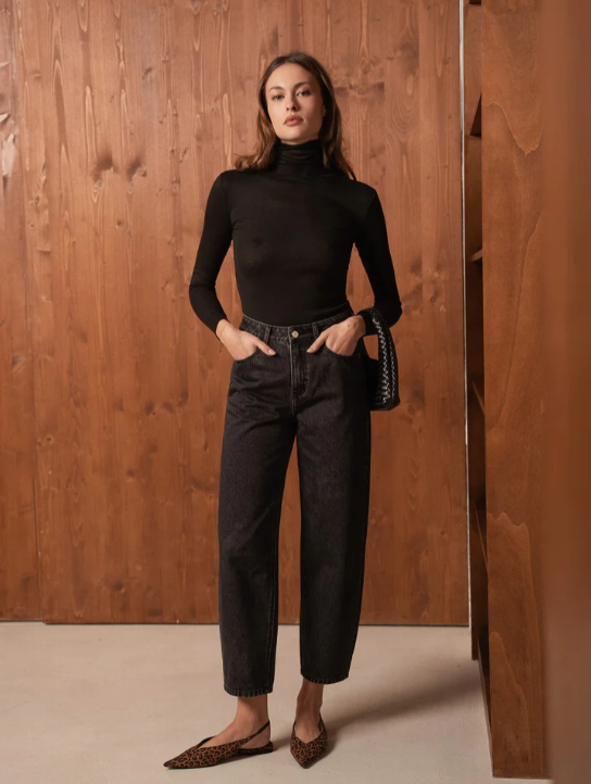 Jeans BONY gris foncé