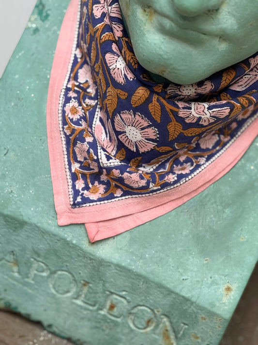 Petit foulard N°115 Cobalt