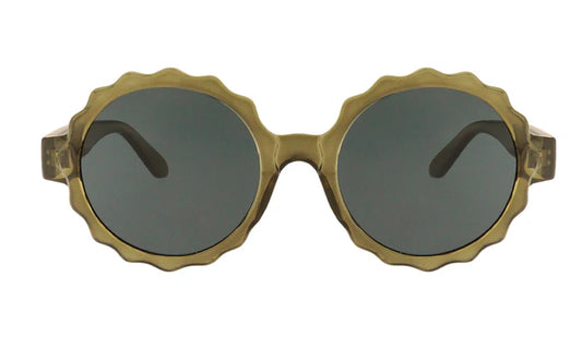 Lunettes de soleil EMMA olive