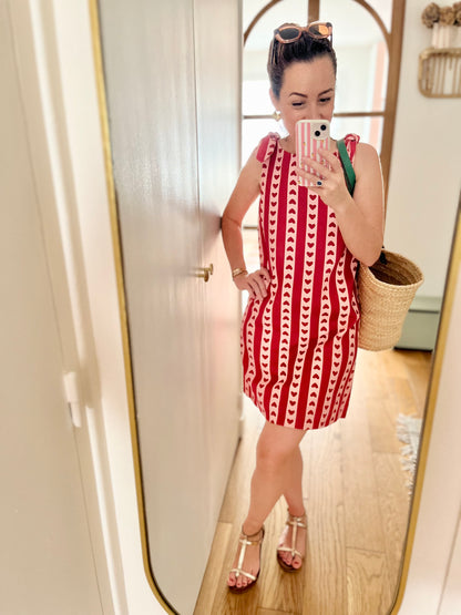 Robe GABRIELLE coeur rouge
