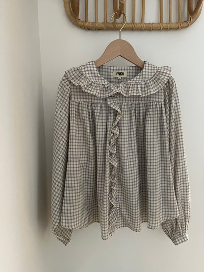Chemise DORSET carreaux blanc