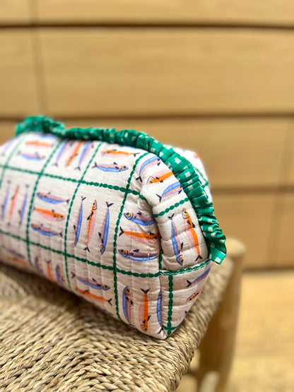 Grande trousse SARDINE verte