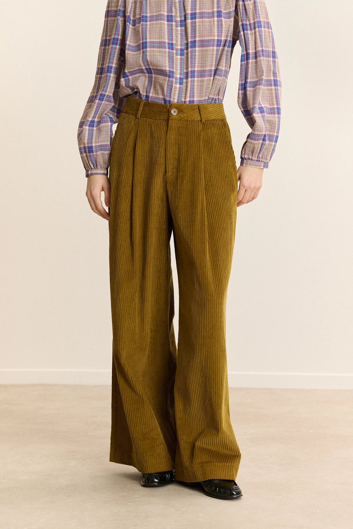 Pantalon VOLTAIRE olive