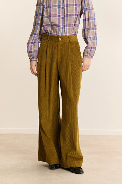 Pantalon VOLTAIRE olive