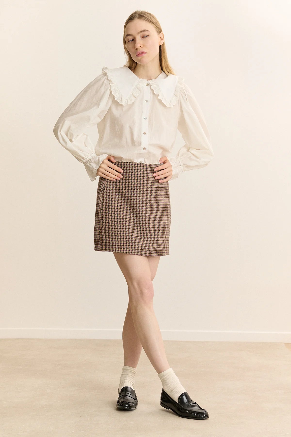 Jupe BOWEN violette
