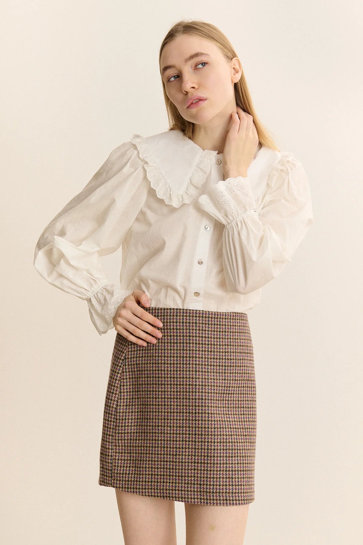 Jupe BOWEN violette