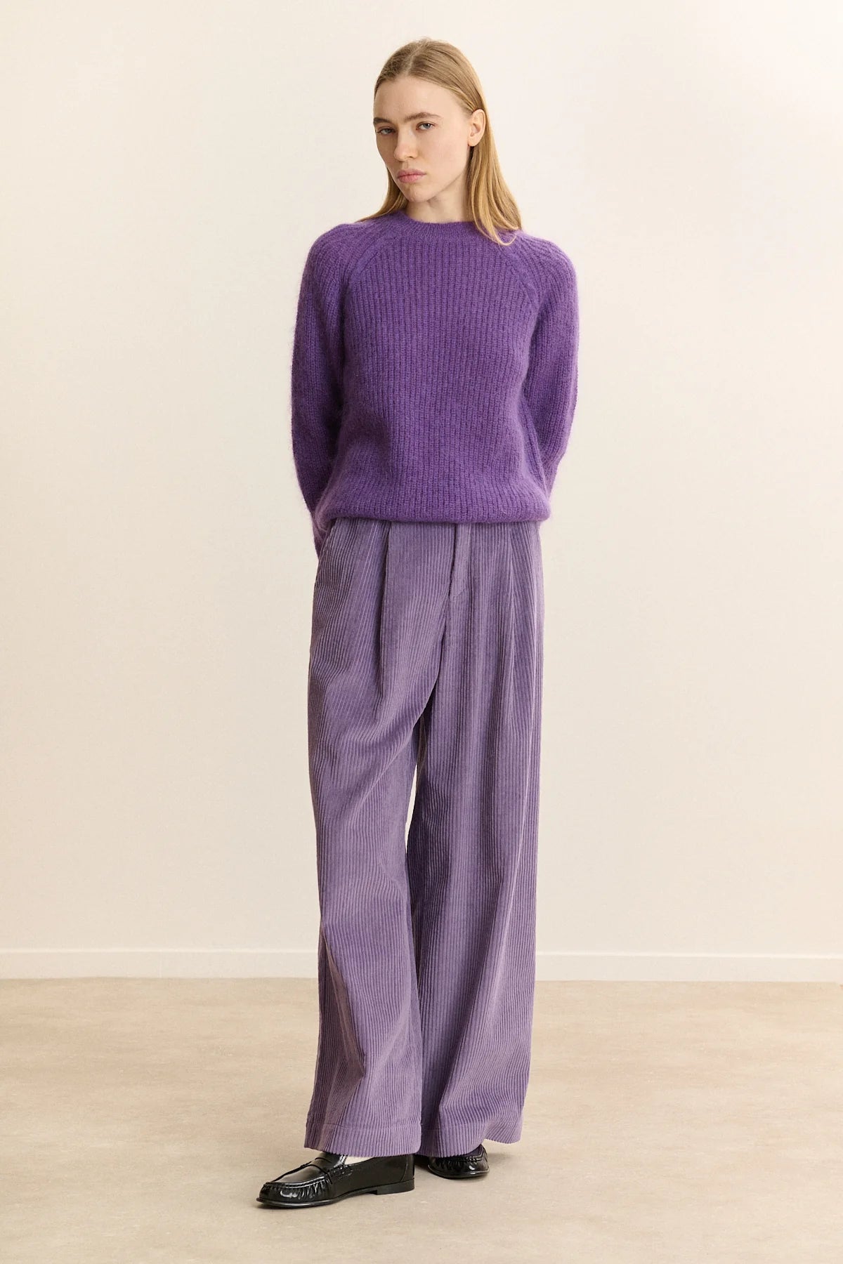 Pantalon VOLTAIRE lilas