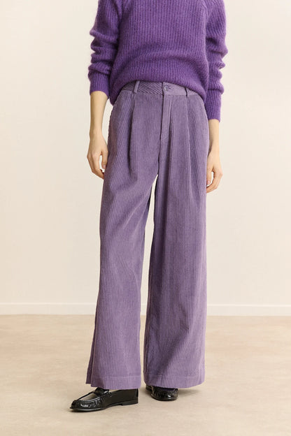 Pantalon VOLTAIRE lilas
