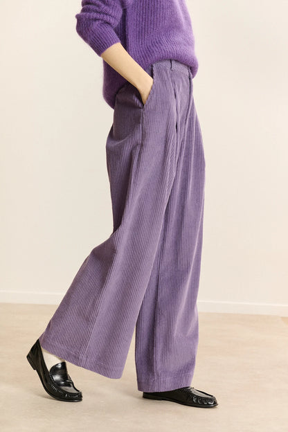 Pantalon VOLTAIRE lilas