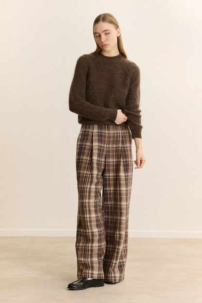 Pull TIMOUR chocolat