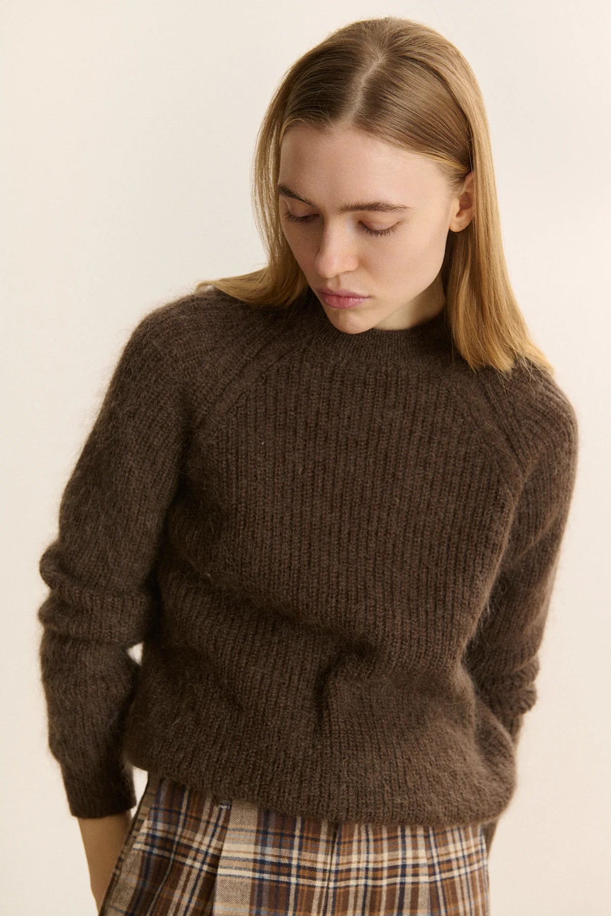 Pull TIMOUR chocolat