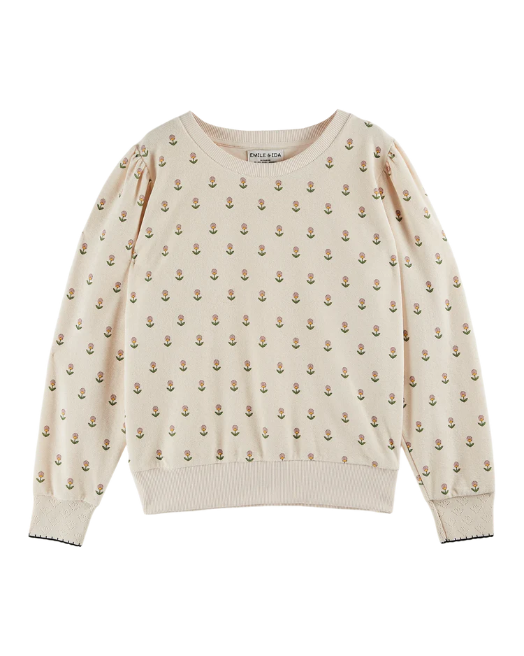 Sweat BELA fleurs