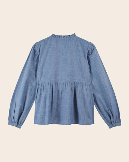 Chemise DANAIDE bleue