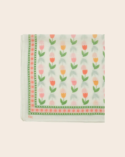 Foulard tulipe
