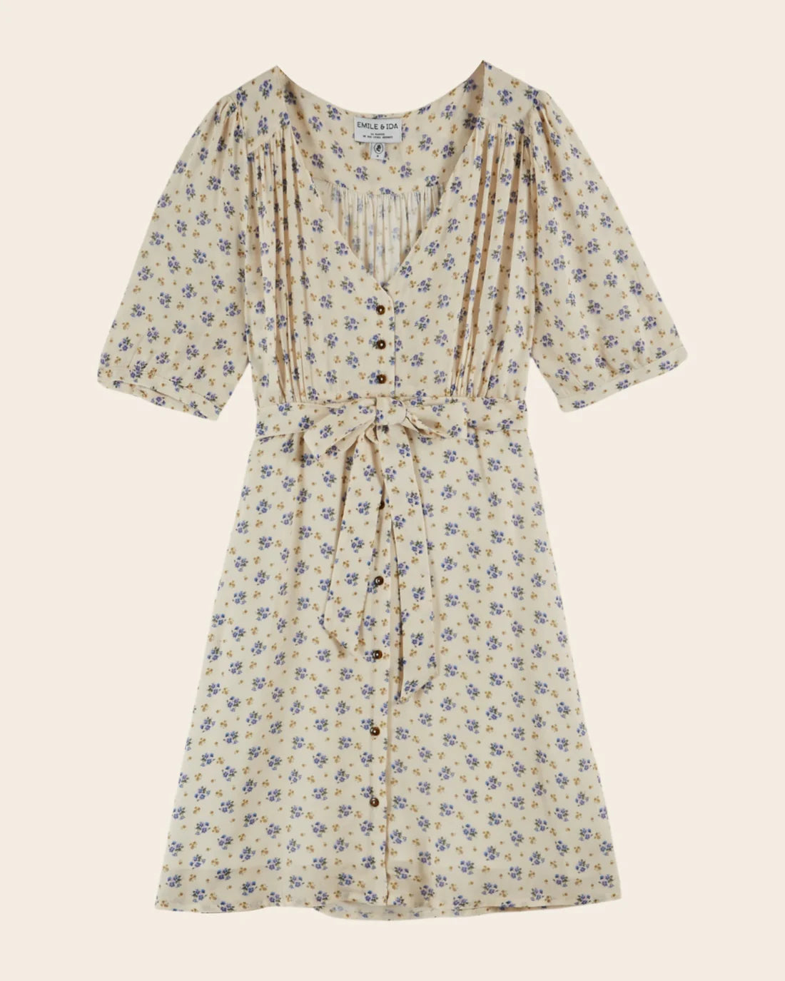 Robe DIMBA bleuet