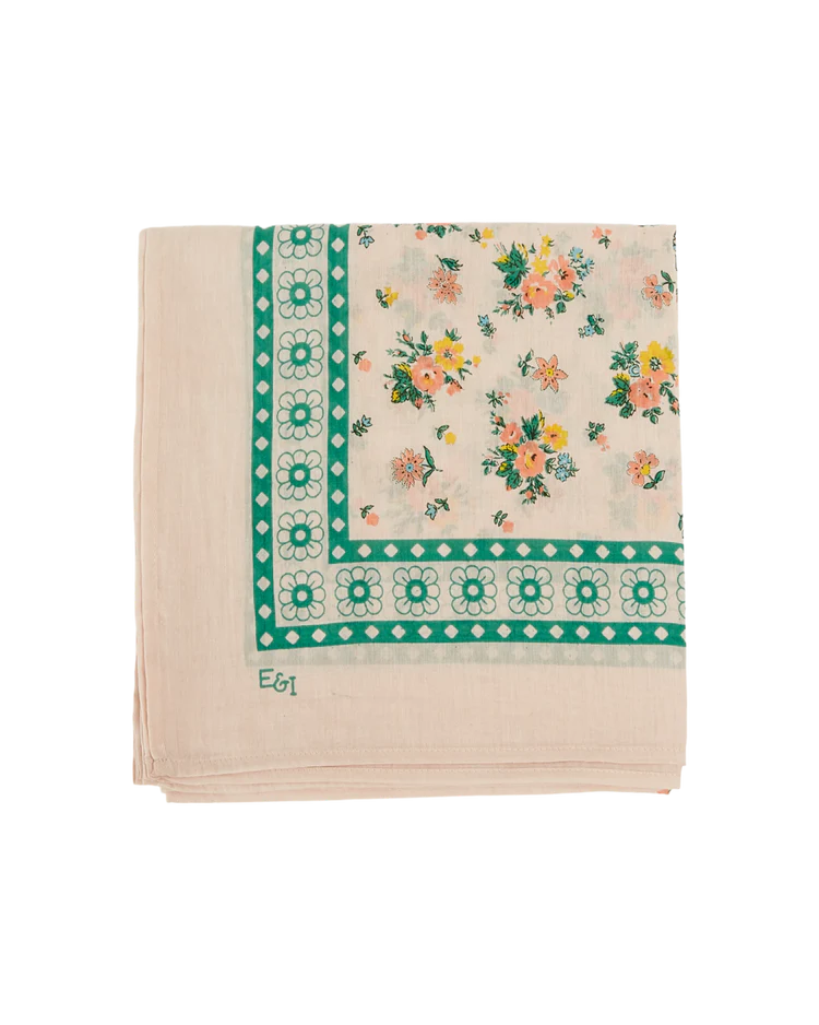 Foulard printemps rose