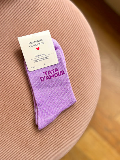 Chaussettes pailletées TATA D'AMOUR