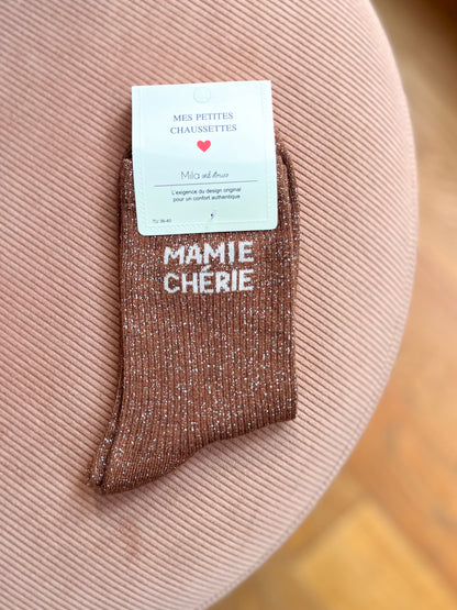 Chaussettes pailletées MAMIE CHÉRIE