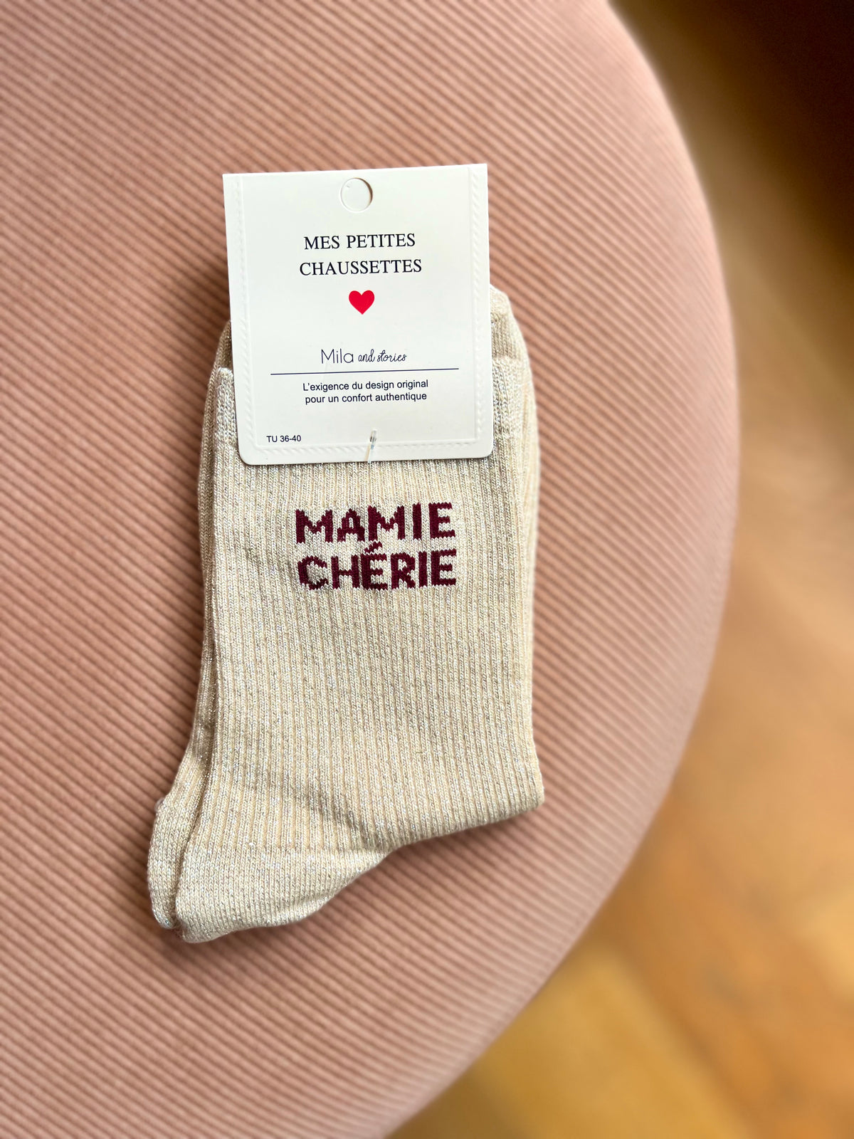 Chaussettes pailletées MAMIE CHÉRIE