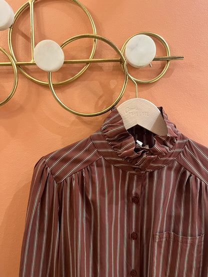 Chemise SIDONIE marron