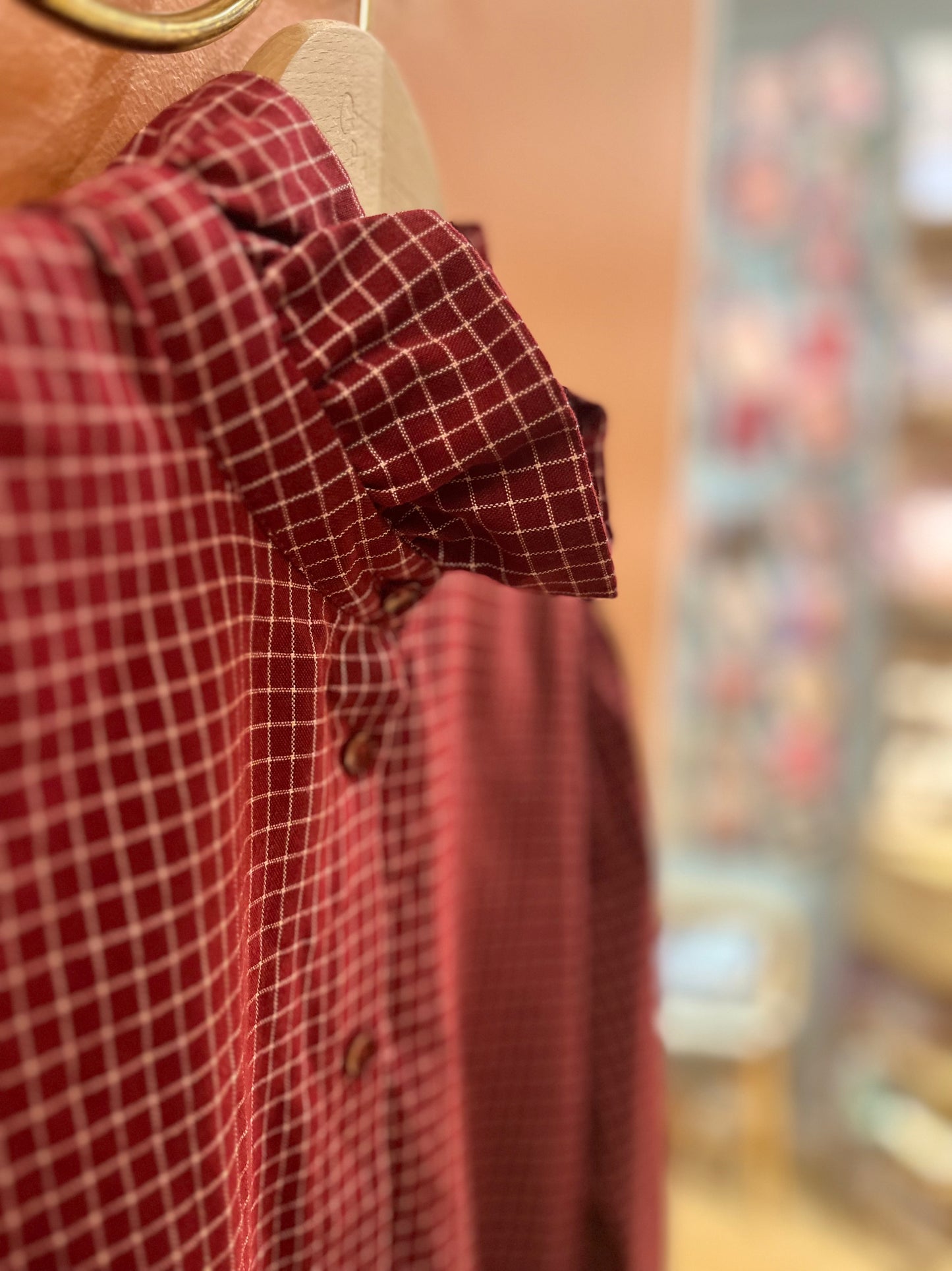 Chemise CATHERINE bordeaux