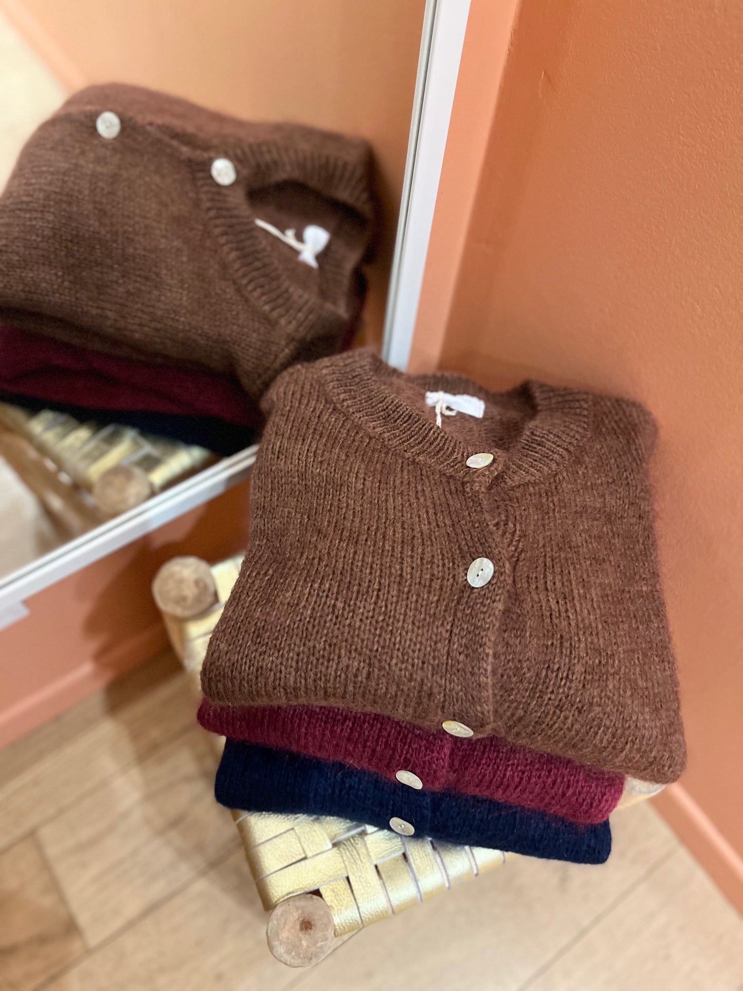 Gilet CARMEN chocolat