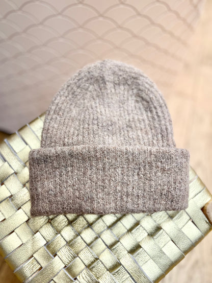 Bonnet BERA chiné taupe