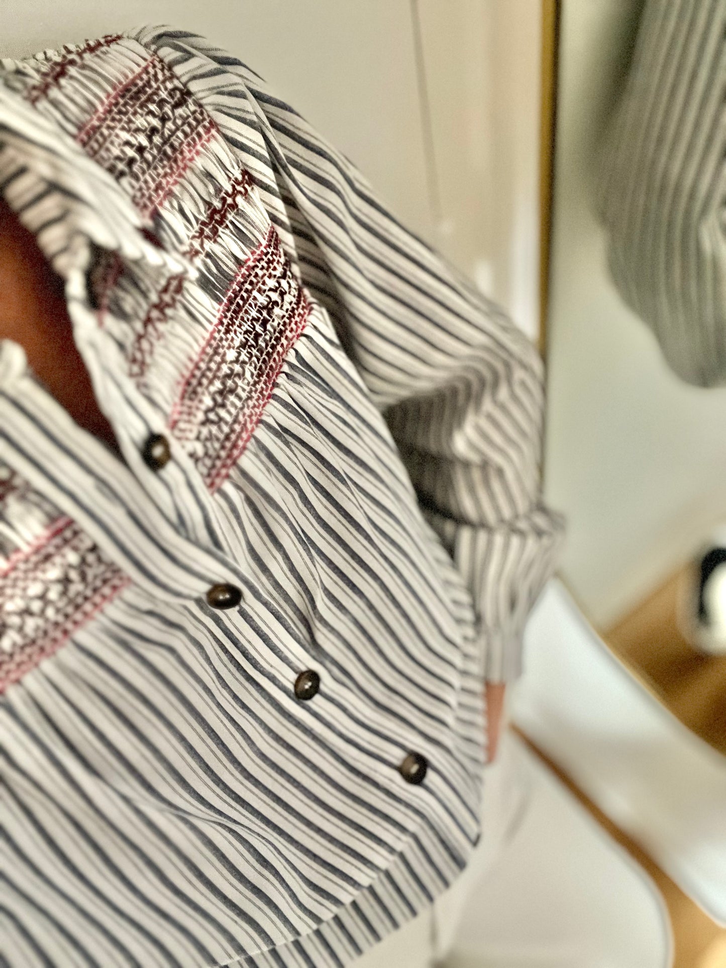 Chemise AMINATA bleue