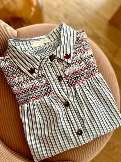 Chemise AMINATA bleue