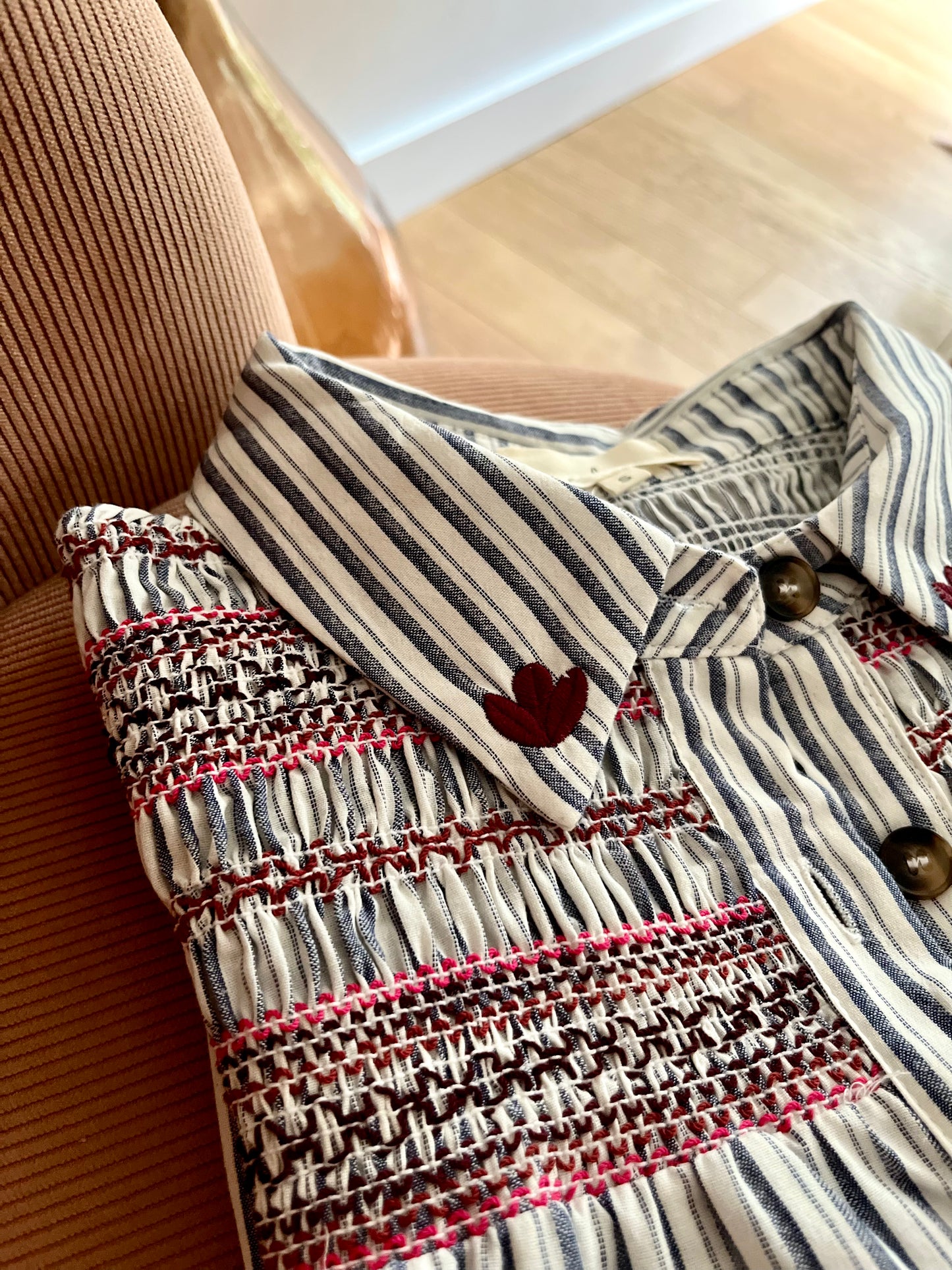 Chemise AMINATA bleue