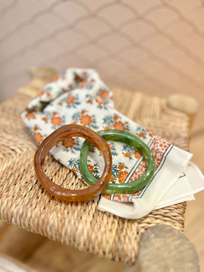 Foulard IRIS fleuri écru