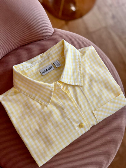 Chemise BIBBY vichy jaune