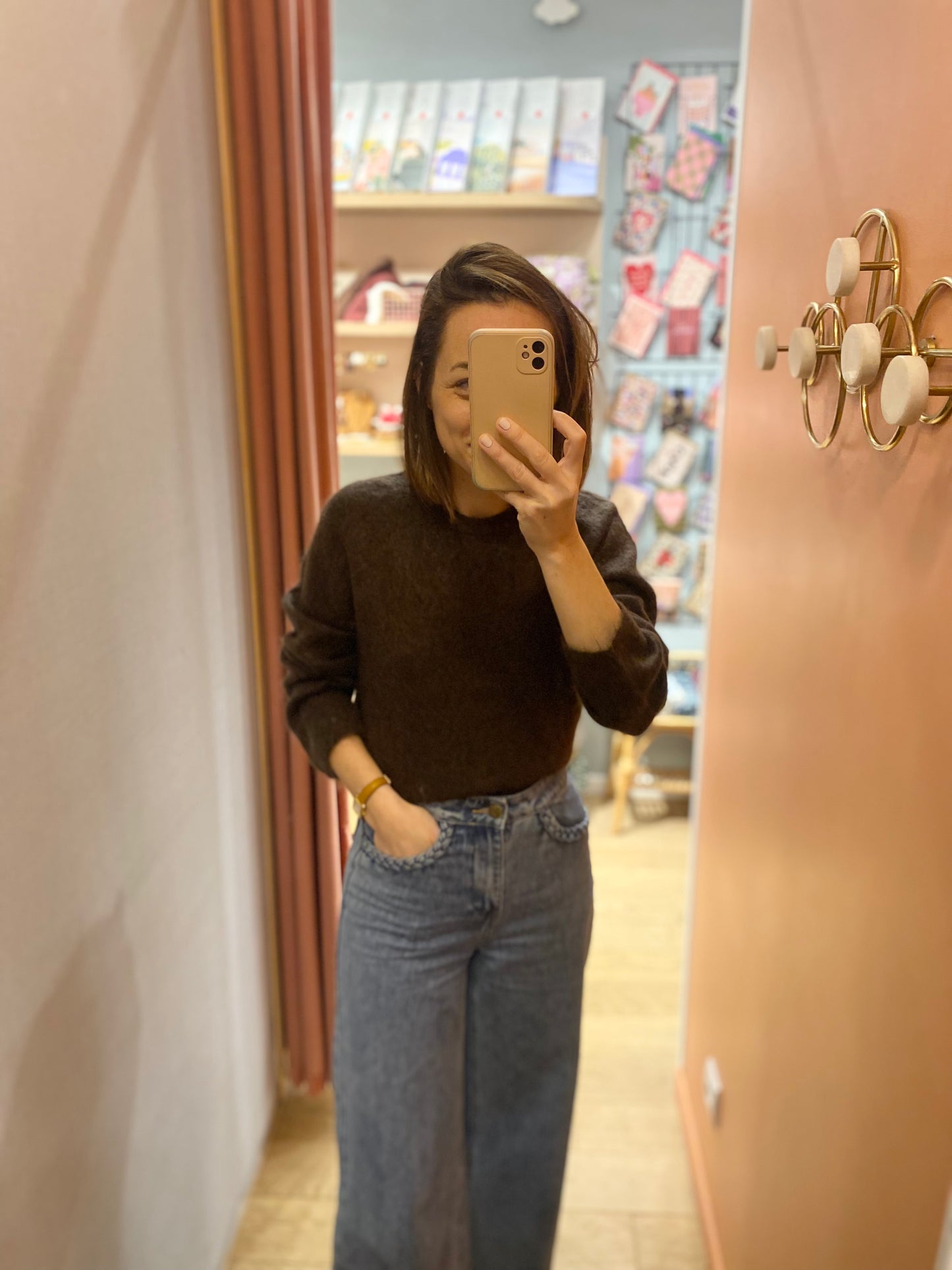 Pull MANIKA chocolat