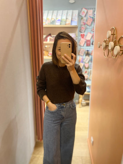 Pull MANIKA chocolat