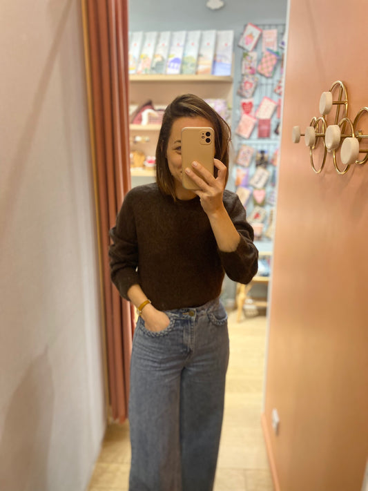 Pull MANIKA chocolat