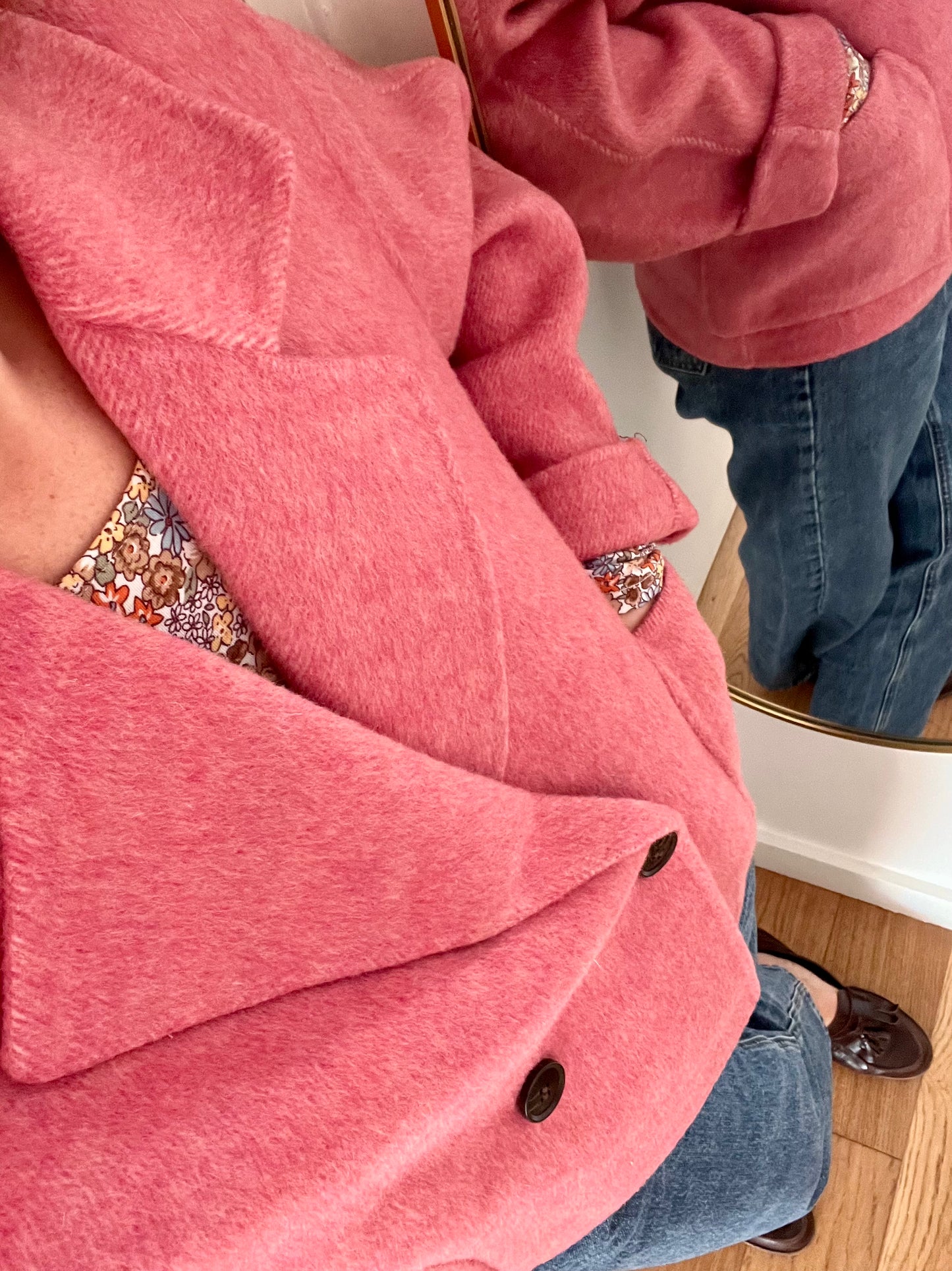 Manteau ILONA rose