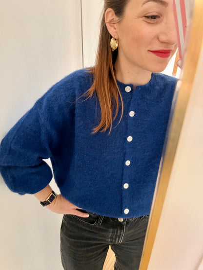 Gilet ALLIE bleu roi