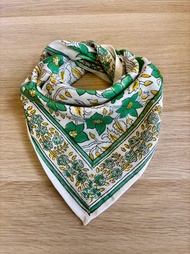 Petit foulard AGRA pistache