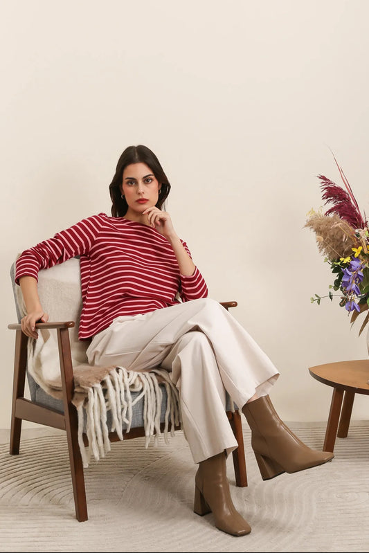 Marinière JEANNE prune