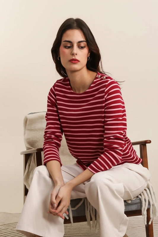 Marinière JEANNE prune