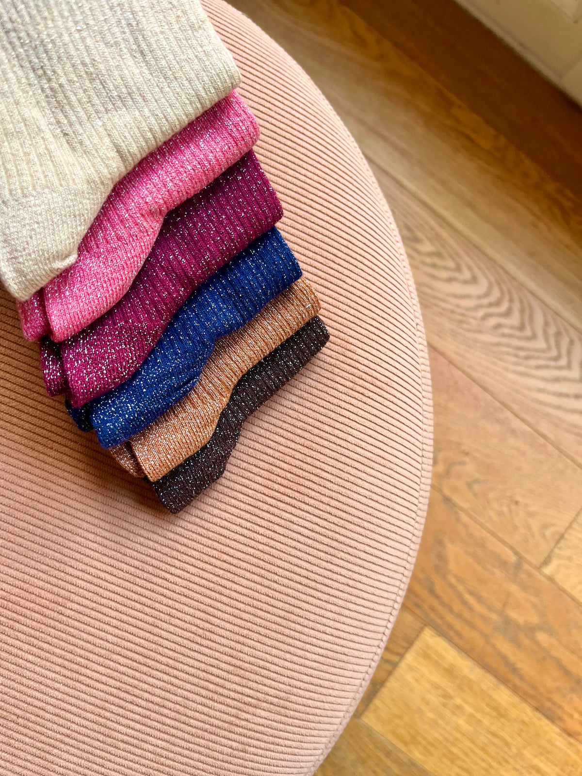 Chaussettes pailletées MARRAINE CHÉRIE