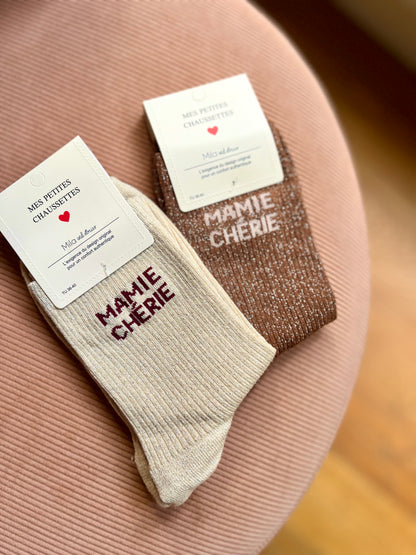 Chaussettes pailletées MAMIE CHÉRIE