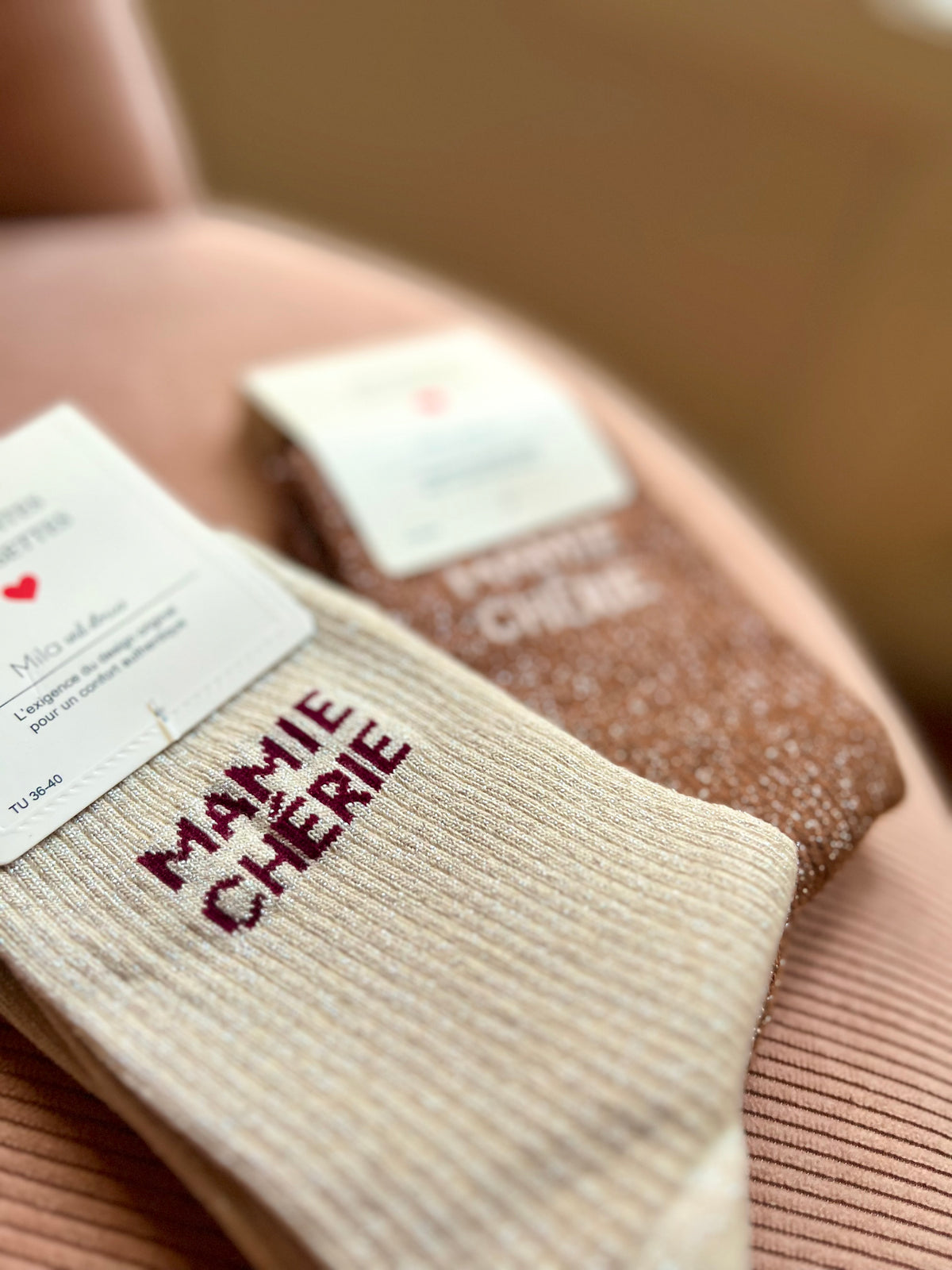 Chaussettes pailletées MAMIE CHÉRIE