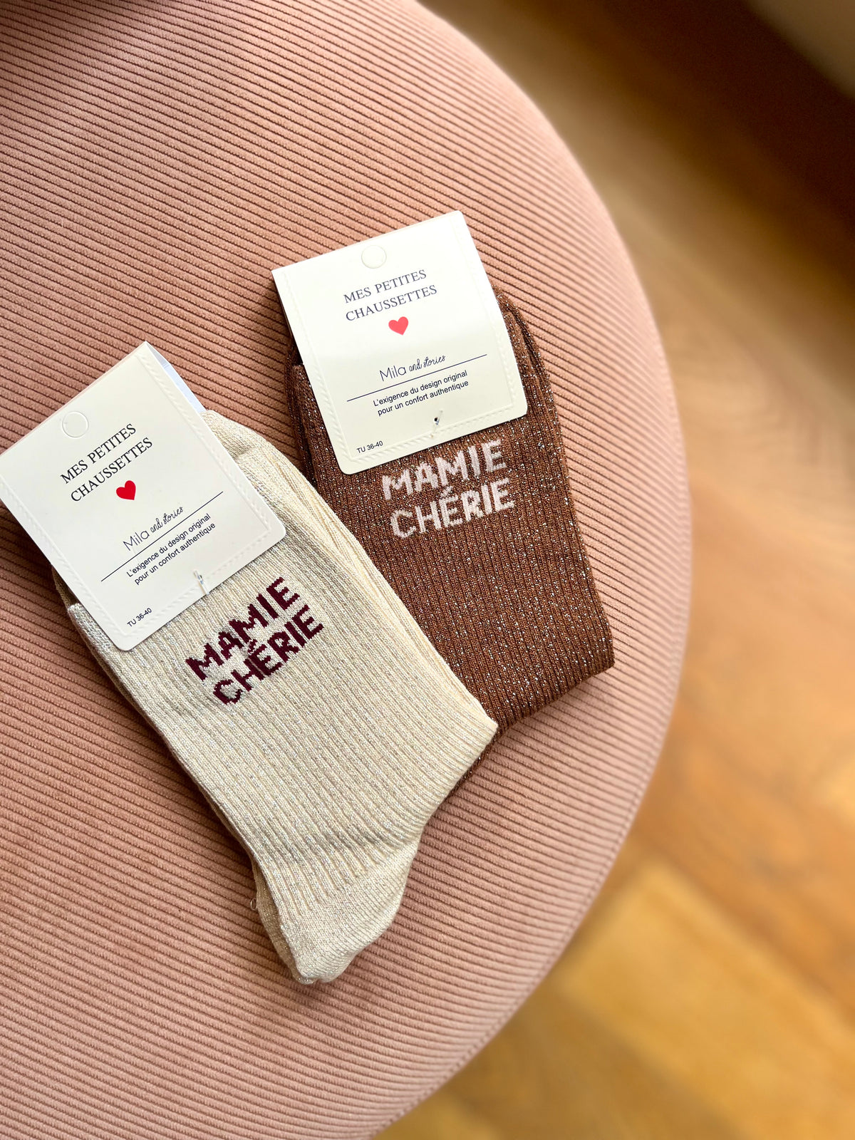 Chaussettes pailletées MAMIE CHÉRIE