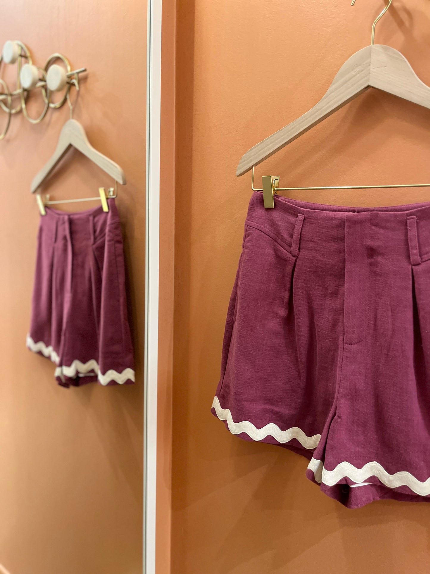 Short JOSÉPHINE violet