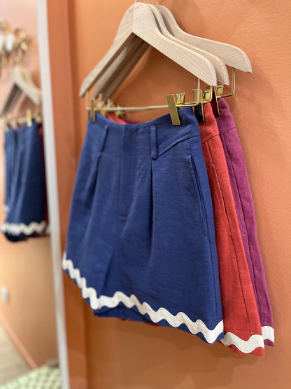 Short JOSÉPHINE marine