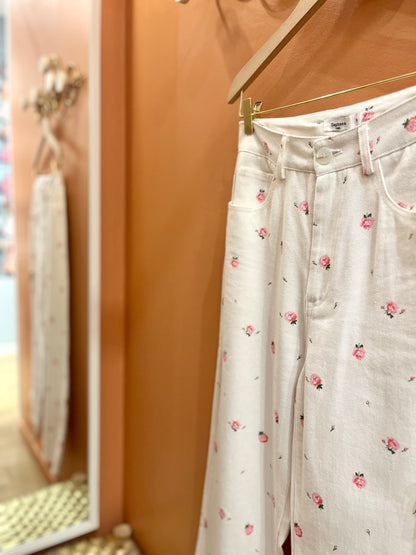 Pantalon PAUL pivoine rose
