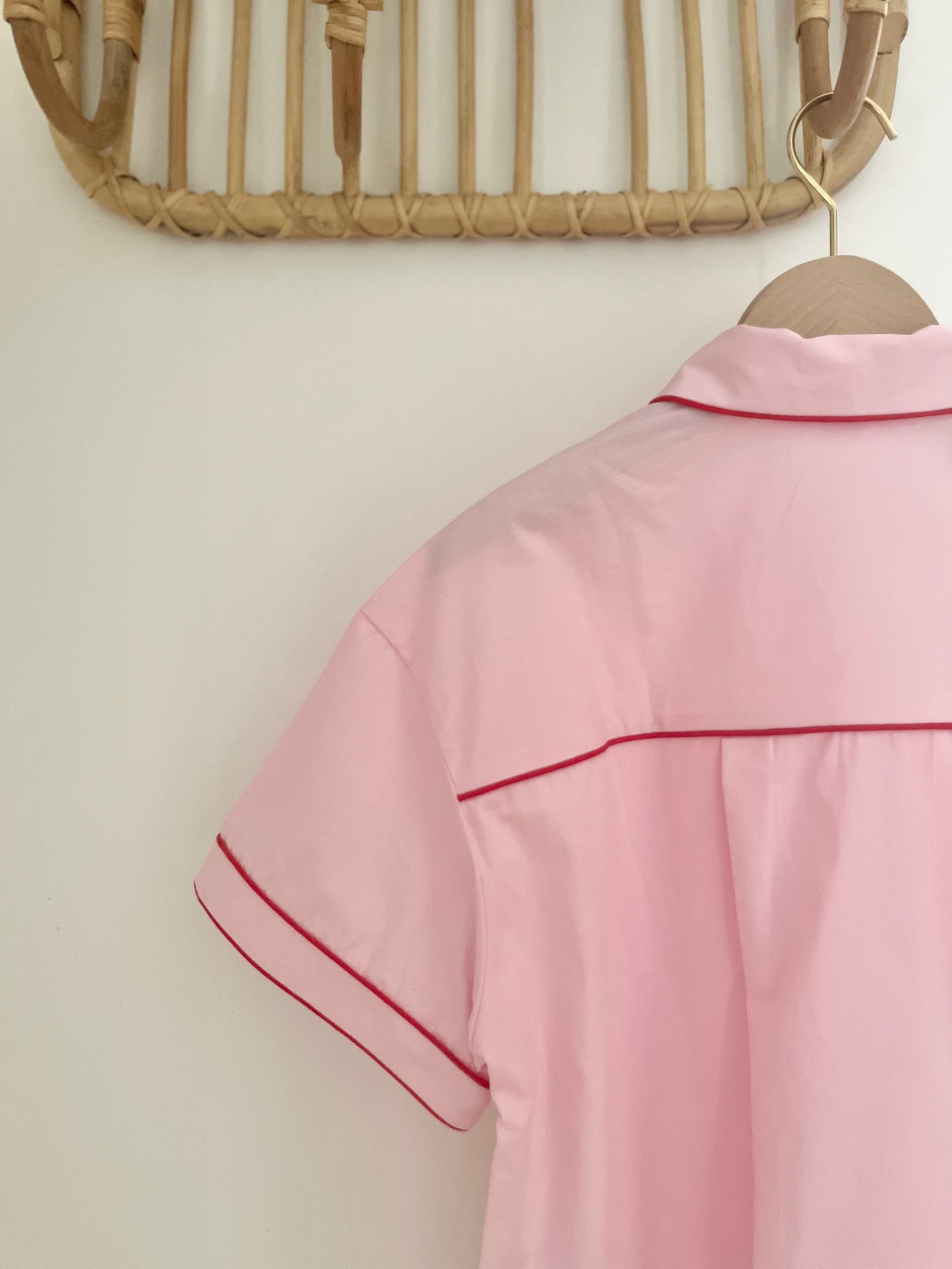 Chemise LEE rose/rouge