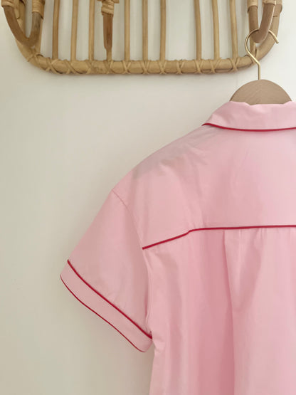 Chemise LEE rose/rouge